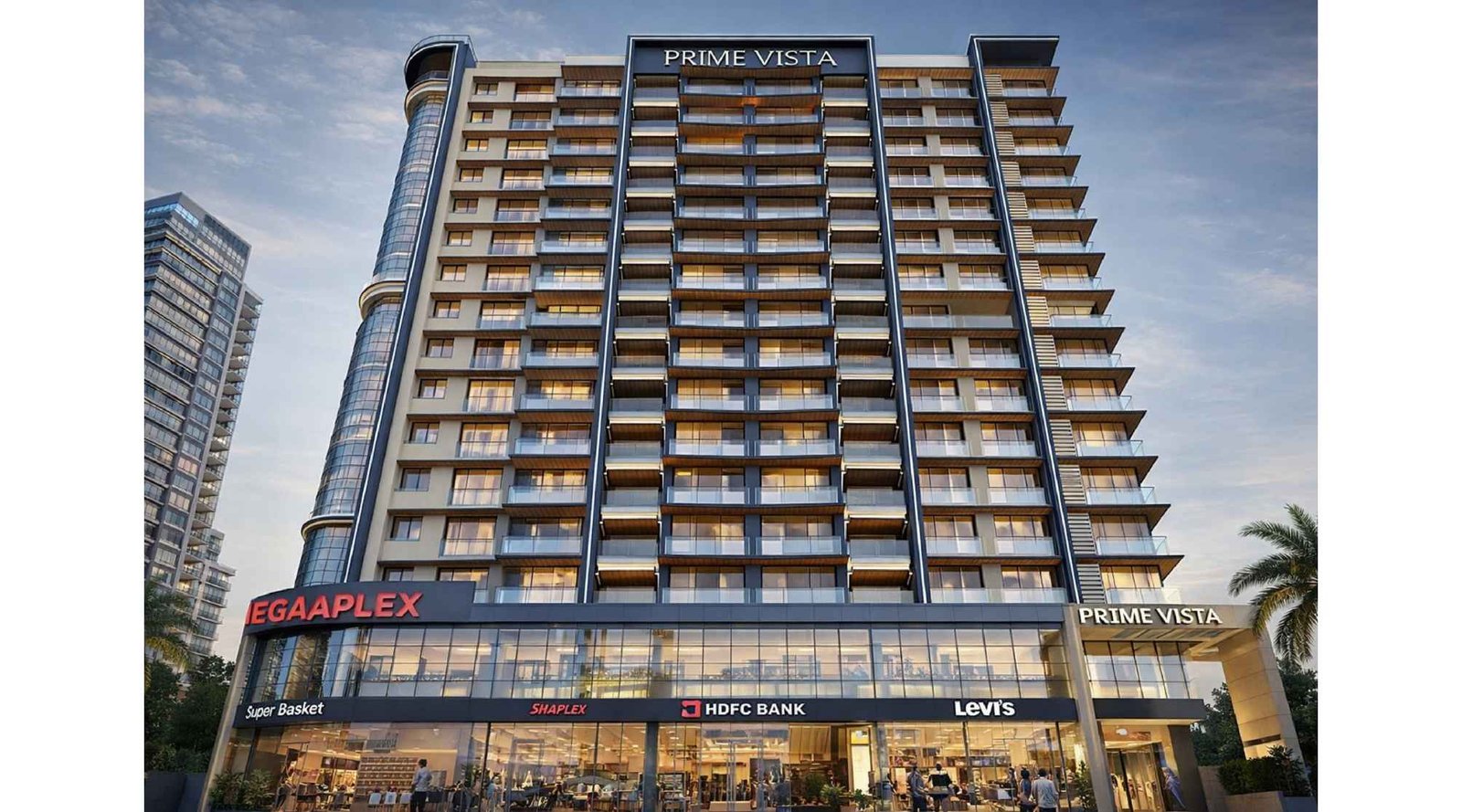 Megaa Plex Prime Vista Elevation Image